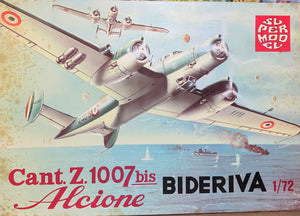 Cant Z.1007 bis Alcione Bideriva  1/72  1973 Issue