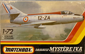 Dassault Mystère IV A  1/72 1986 Issue