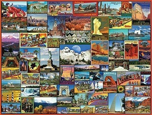 Best Places in America - 1000 Piece Jigsaw Puzzle 1119