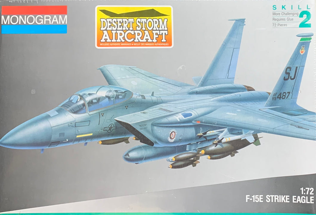 Desert Storm Aircraft F-15E Strike Eagle 1/72