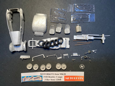 Model Y Ford 1935 1/43 White Metal Kit by Motorkits