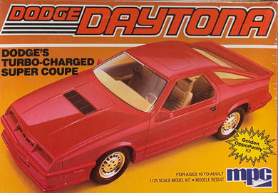 1986 Dodge Daytona  1/25 1984 Issue