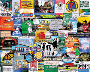 I Love Vermont - 1000 Piece Jigsaw Puzzle #1294