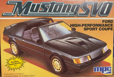 Mustang SVO Ford 1/25 1985 Issue