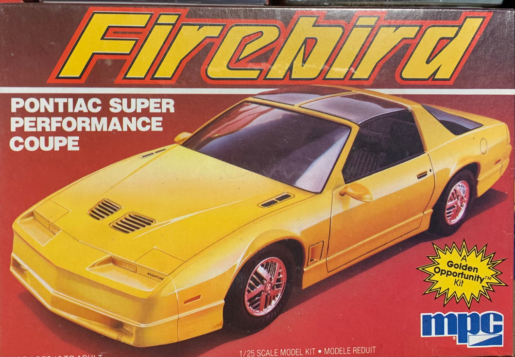 1986 Firebird Super Performance Coupe 1/25 1985 Issue
