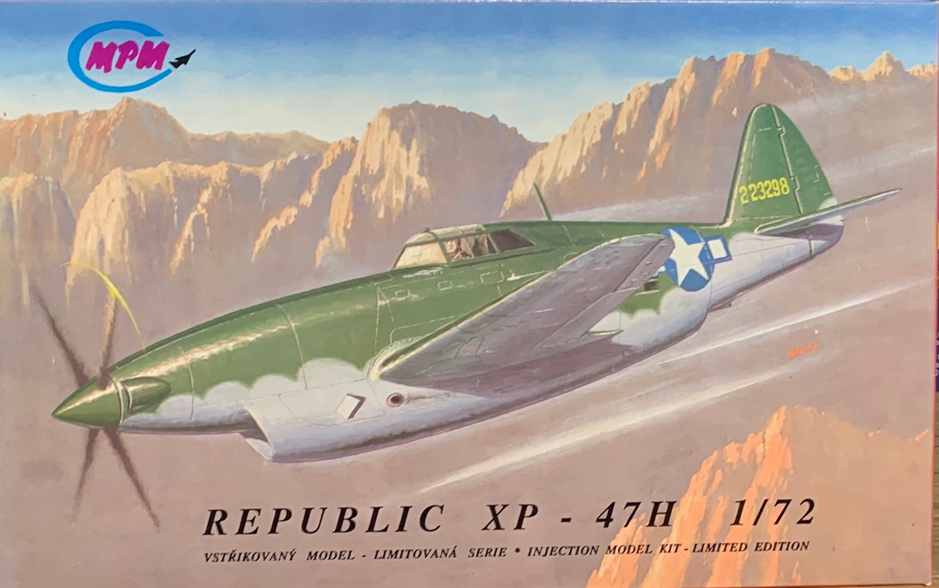 Republic XP-47H 1/72 1992 Issue – J-BarHobbies