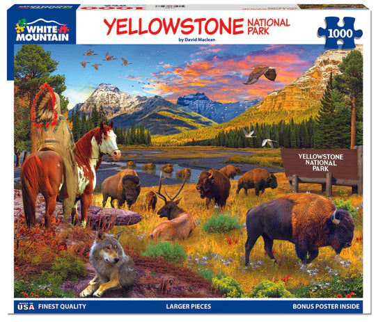 Yellowstone - 1000 Piece Jigsaw Puzzle 1787