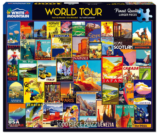 World Tour - 1000 Piece Jigsaw Puzzle 1732