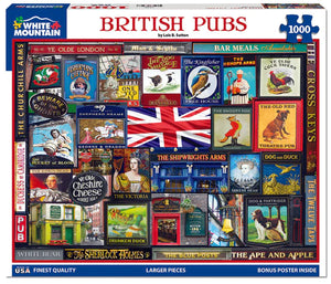 British Pubs - 1000 Piece Jigsaw Puzzle 1763
