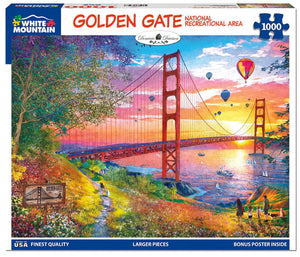Golden Gate - 1000 Piece Jigsaw Puzzle 1788