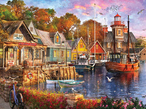 Harbor Evening - 1000 Piece Jigsaw Puzzle #1418
