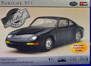 Porsche 911 Unassembled Metal body kit with plastic parts  1/43 Scale