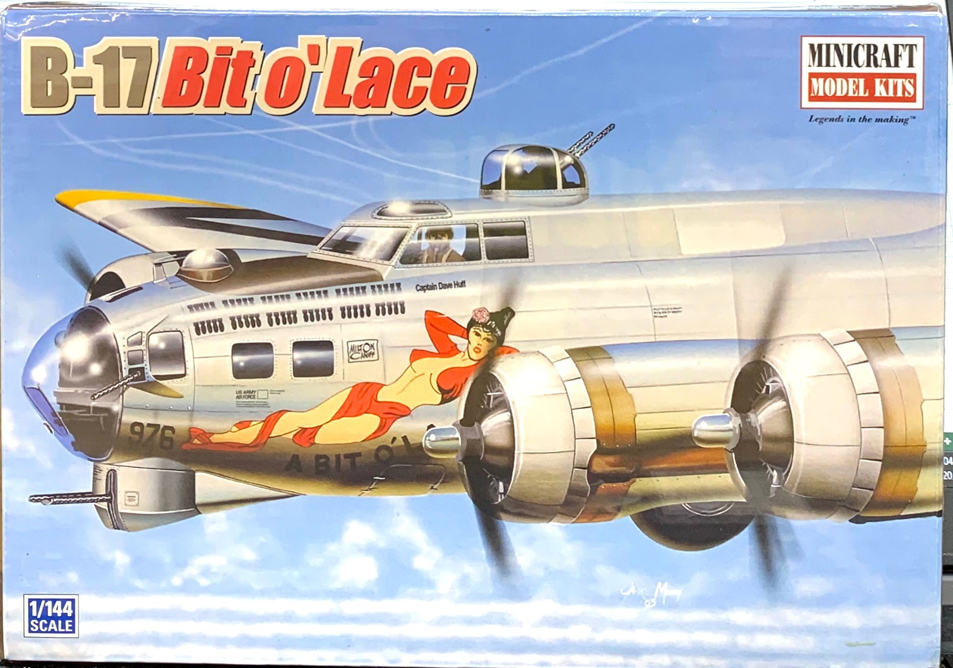 B-17 Bit o' Lace Warbird series 1/144 – J-BarHobbies