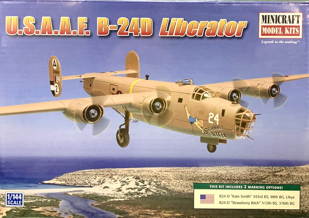 U.S.A.A.F. B-24D Liberator 1/144
