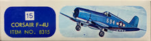Load image into Gallery viewer, Bachmann Mini Planes #15 Corsair F-4U 1/160  scale