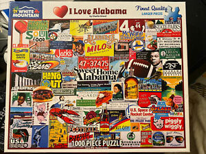 I Love Alabama - 1000 Piece Jigsaw Puzzle #1516