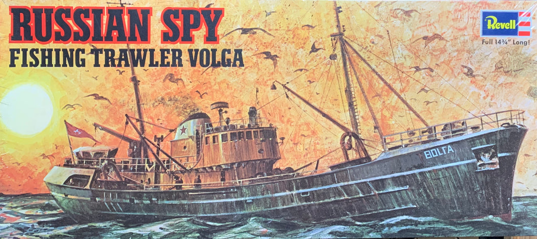 Russian Spy Fishing Trawler Volga 1/142