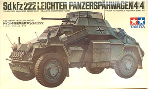 Sd.kfz 222 Leichter Panzerspähwagen (4x4)  1/35  Initial 1975 release