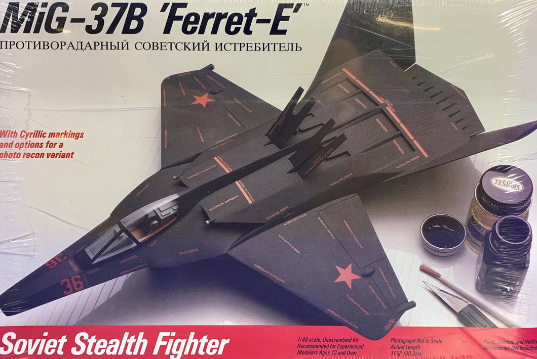 MiG-37B Ferret E  1/48 1987 Issue