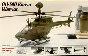 OH-58D Kiowa Warrior Helicopter 1/72