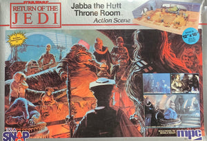 Star Wars Return of the Jedi Jabba the Hutt Throne Room Action Scene  1/63