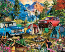 Load image into Gallery viewer, Camping Trip - 1000 Piece Jigsaw Puzzle 1630