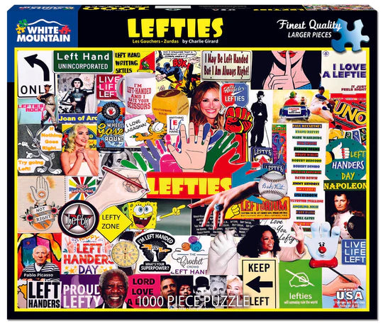 Lefties - 1000 Piece Jigsaw Puzzle - 1737
