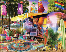 Load image into Gallery viewer, Beach Camper - 1000 Piece Jigsaw Puzzle 1669