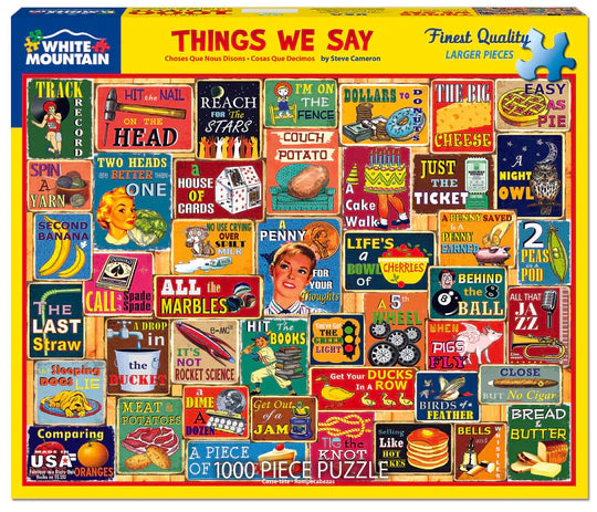 Things We Say 1000 Piece Jigsaw Puzzle - 1733