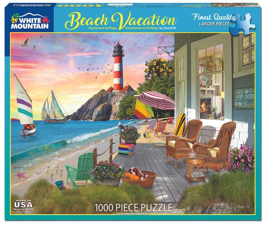 Beach Vacation - 1000 Piece Jigsaw Puzzle 1458