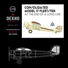Load image into Gallery viewer, Consolidated Model 17 Fleetster 1/72