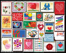 Load image into Gallery viewer, Love Stamps - 1000 Piece Jigsaw Puzzle, (1510)
