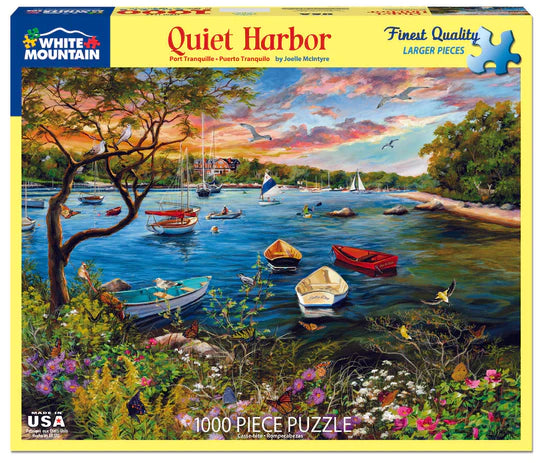 Quiet Harbor - 1000 Piece Jigsaw Puzzle - 1722