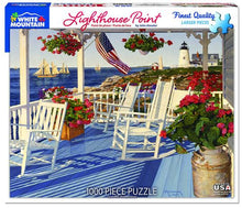 Load image into Gallery viewer, Lighthouse Point - 1000 Piece Jigsaw Puzzle, (1285)