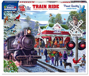 Train Ride - Seek & Find - 1000 Piece Jigsaw Puzzle - 1710