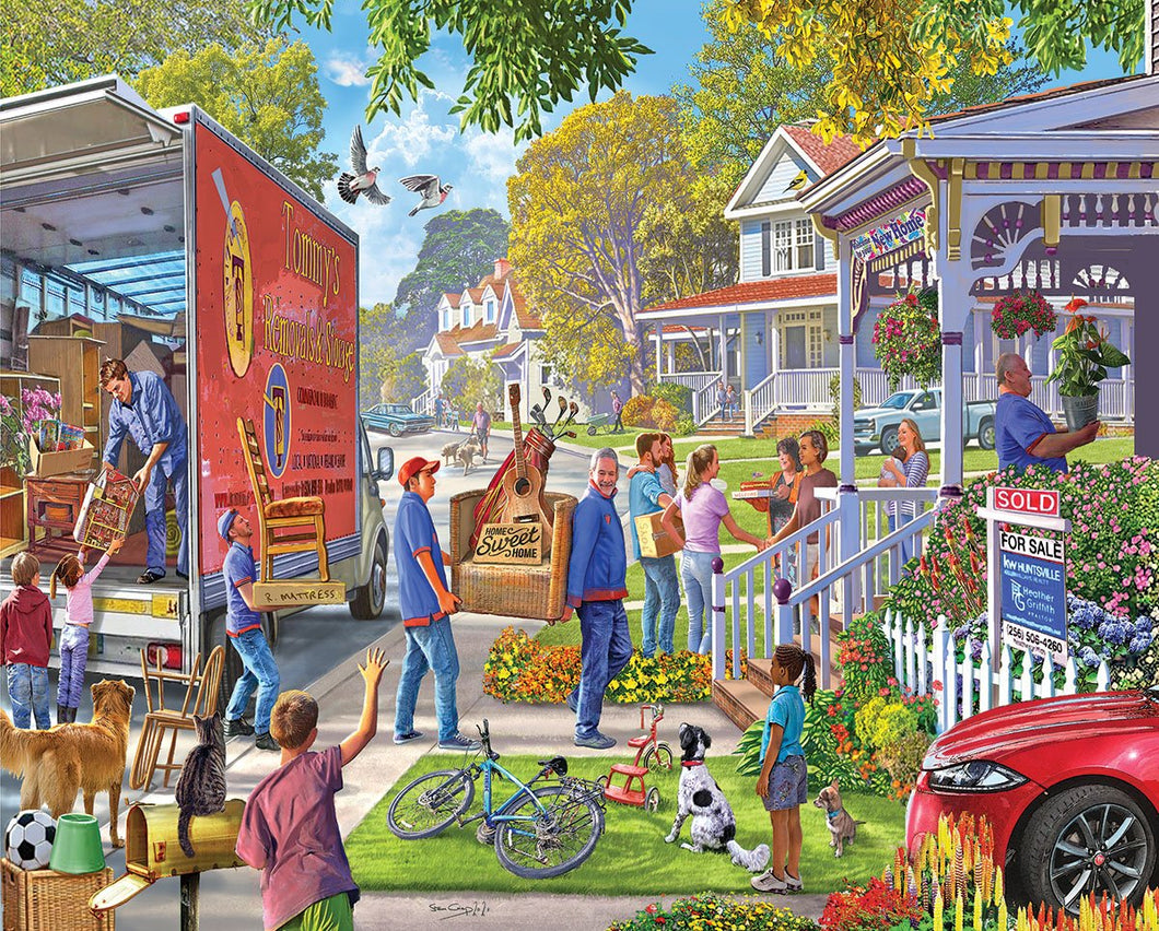 Moving In - 1000 Piece Jigsaw Puzzle #1642