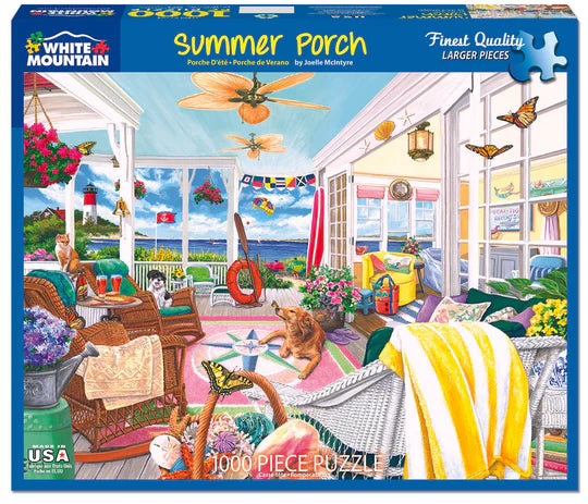 Summer Porch - 1000 Piece Jigsaw Puzzle - 1708