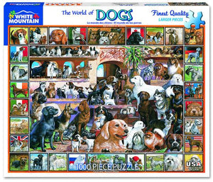 World of Dogs - 1000pc Jigsaw Puzzle, (141)