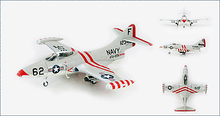 Load image into Gallery viewer, Grumman F9F-2 Panther 1/48 Diecast