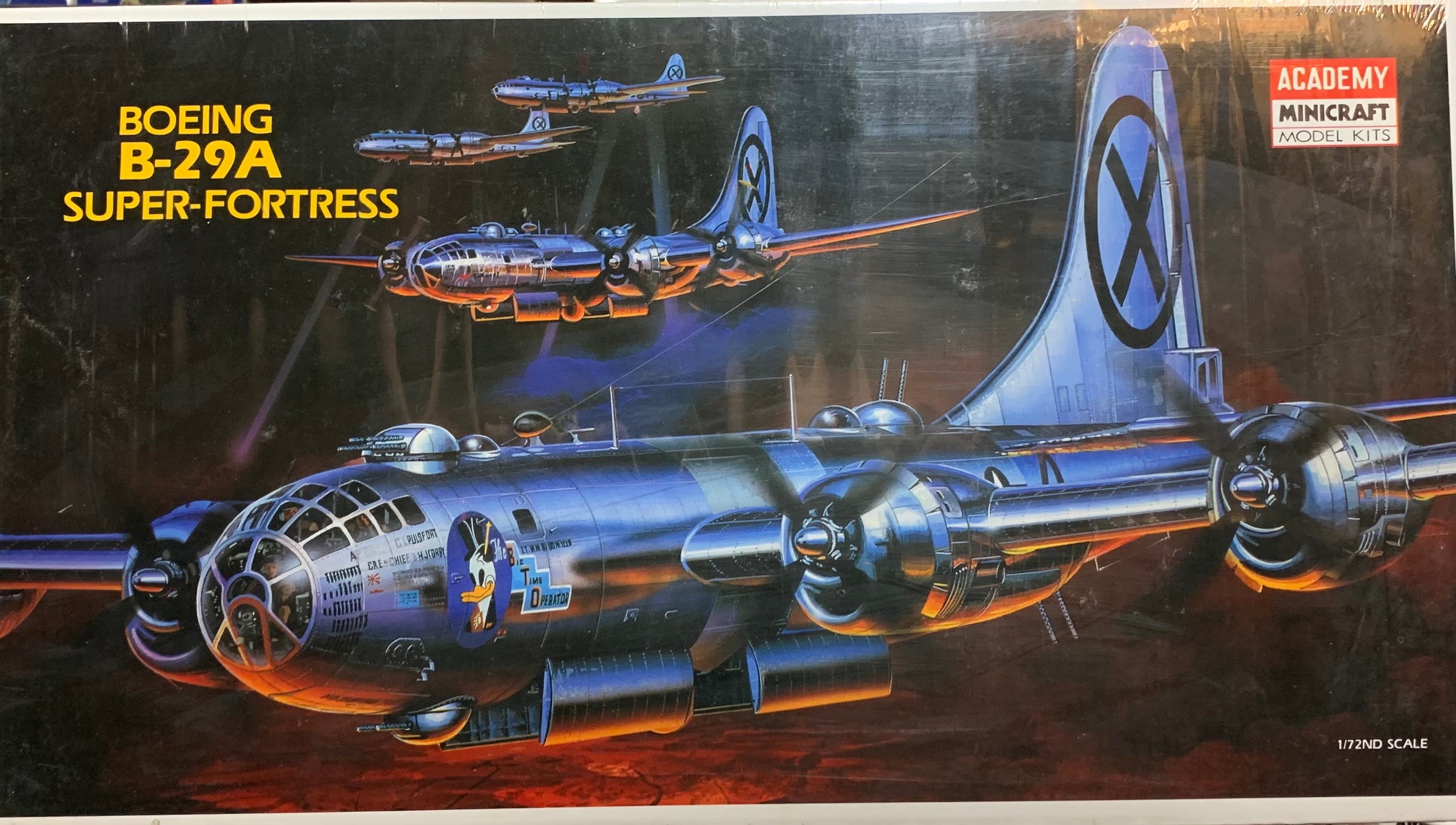 BOEING Bー29A SUPERFORTRESS 1/72スケール Boeing B-29A Superfortress 1/72 1996 Issue – J-BarHobbies