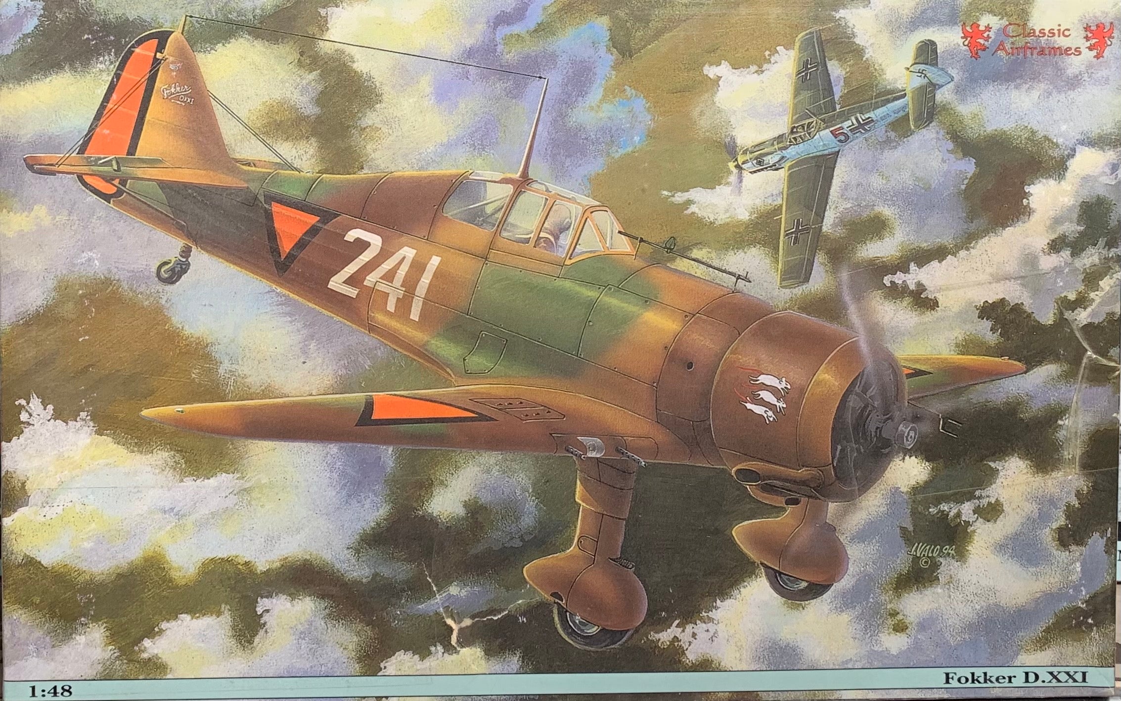 Fokker D.XXI Dutch Defender 1/48 – J-BarHobbies