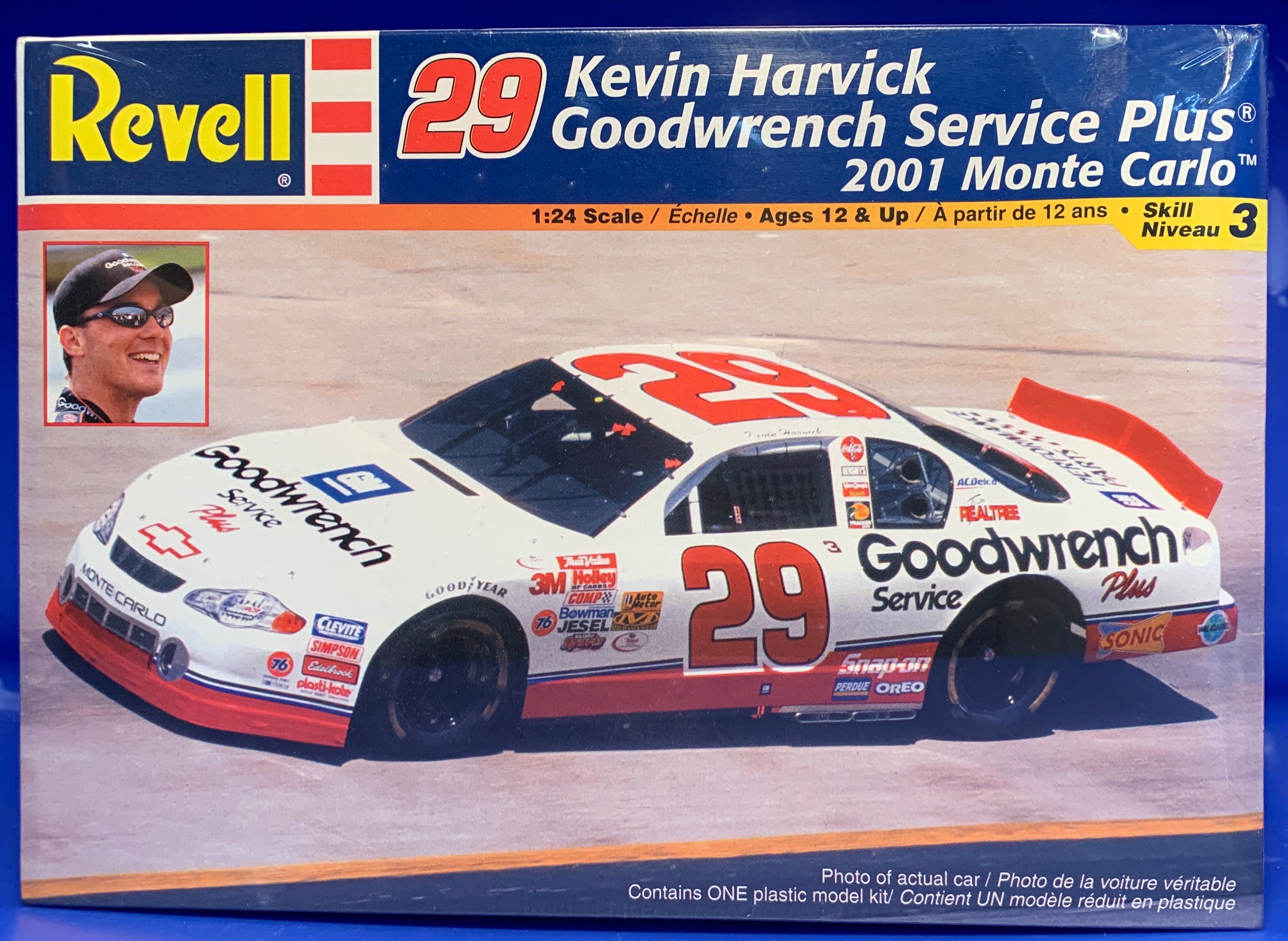 M1★755【ACTION】GM Goodwrench Service Plus 2001 Monte Carlo #29 Kevin Harvick