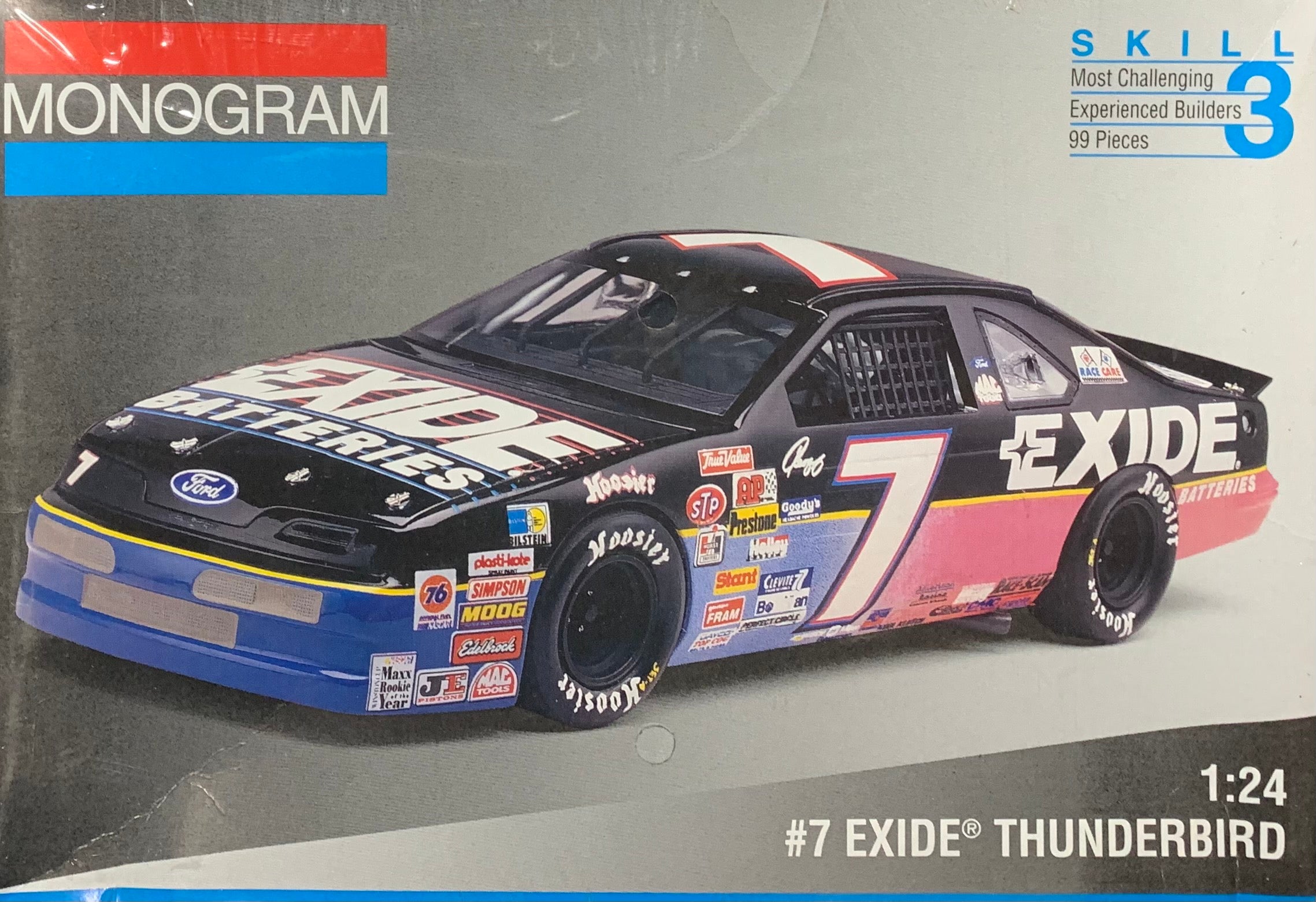 Bodine Geoff #7 Exide Thunderbird 1/24 1994 Season – J