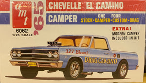 1965 Chevelle El Camino 4 in 1 - Built it as a Camper - Stock - Custom or Drag