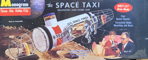 Transport and Work Ship Space Taxi  Willy Ley Design 1/48 1996 Issue