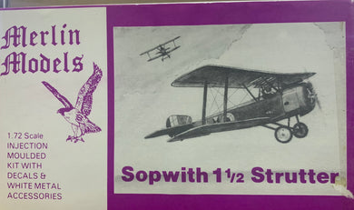 Sopwith 1 1/2 Strutter  1/72 by Merlin Models