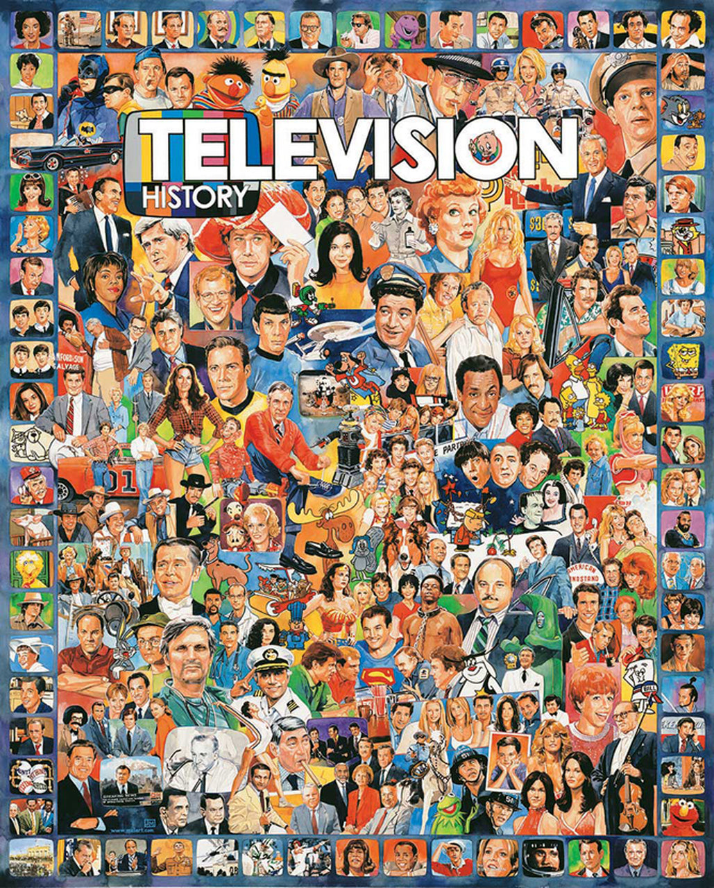 Television History 1000 Piece Jigsaw Puzzle #270