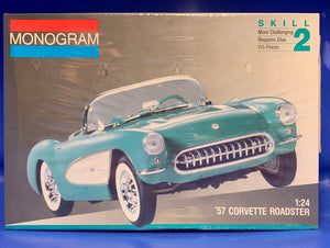 Corvette C1 Chevrolet 1957 Roadster 1/25