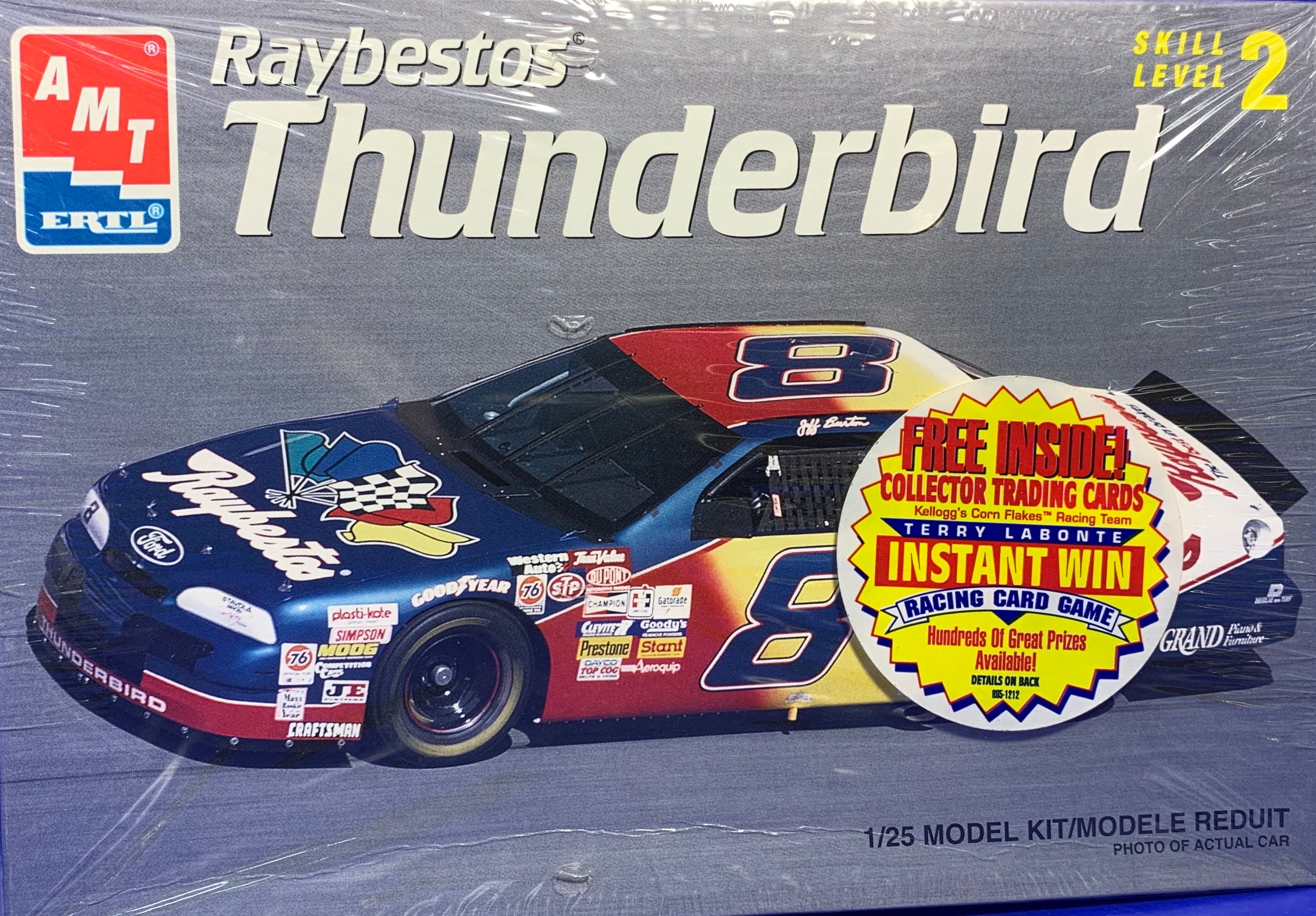 Burton Jeff #8 Raybestos Thunderbird 1/25 1995 Issue – J