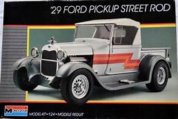 Model A Ford Pickup 1929 Street Rod 1/25